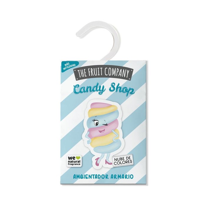 AMBIENTADOR ARMARIO NUBE DE COLORES CANDY TFC | THE FRUIT COMPANY | ENVASE 12 UDS. UNIDAD | 28436559718428