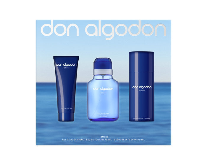 SET COLONIA 100ML+DESODORANTE+GEL DUCHA HOMBRE DON ALGODON | DON ALGODON | 1 UNIDAD | 8436559719049