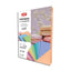 Portada polipropileno 450 micras A4 naranja pastel DHP Comerpa Pack 25