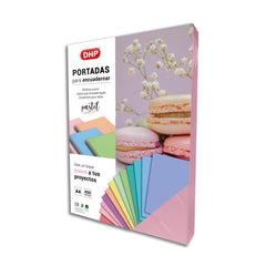 PORTADA PP 0,45 MM A4 61 ROSA PASTEL P/25 | 1 UNIDADES | (DHP COMERPA SLU)
