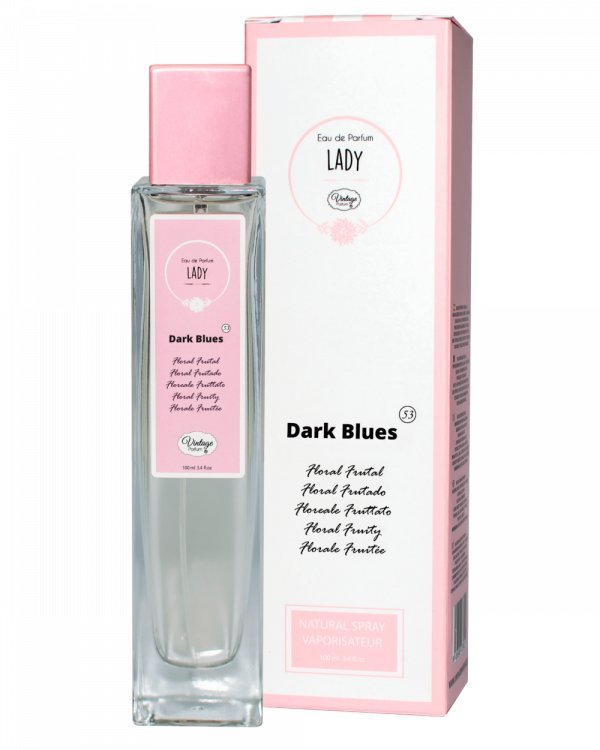 PERFUME FEMENINO 100ML VINTAGE DARK BLUES | NATUAROMATIC GEL | 1 UNIDAD | 8436585488605