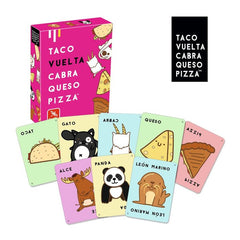 JUEGO TACO, VUELTA, CABRA, QUESO, PIZZA | LUDILO | 1 UNIDAD | 8436598033038