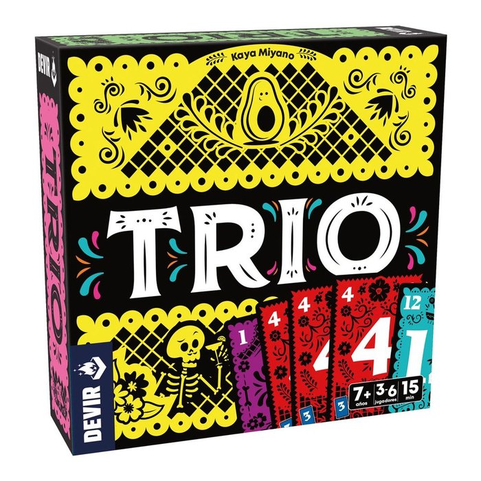 JUEGO DE MESA TRIO | DEVIR GAMES | 1 UNIDAD | 8436607944423