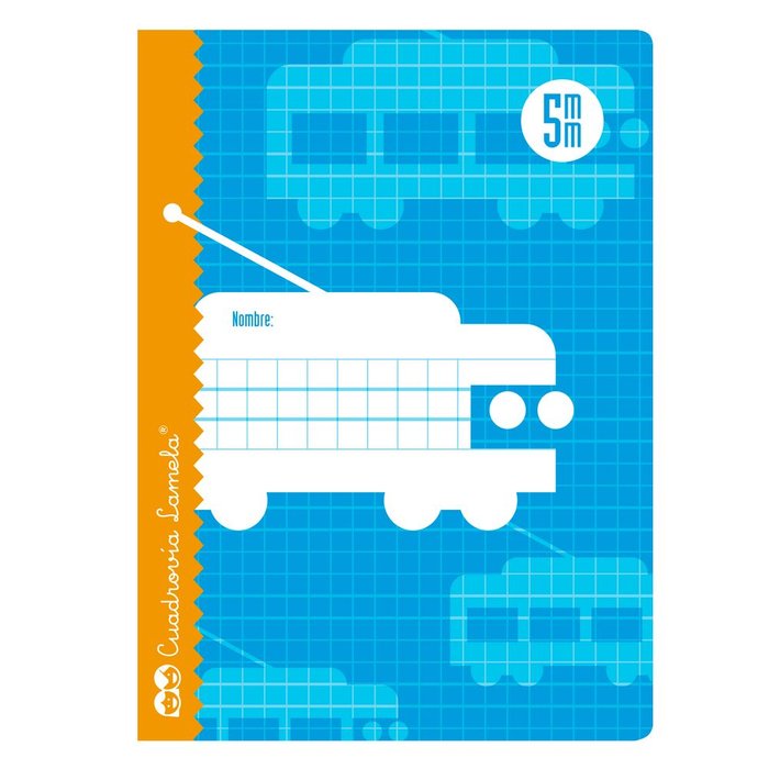 Bloc Espiral Estándar Liso 16H 90g | Lamela | Cartón | Formato Estándar | Pack 25 Unidades