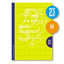 Bloc Espiral Estándar Liso 50H 90g | Lamela | Cartón | Formato Estándar | Pack 10 Unidades