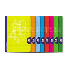 Bloc Espiral Estándar Liso 50H 90g | Lamela | Cartón | Formato Estándar | Pack 10 Unidades