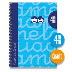 Bloc Espiral Estándar Liso 90g | Lamela | Cartón | Formato Estándar | Pack 5 Unidades