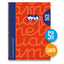 Cuaderno Espiral 4º 80H 90G 5MM Rojo Cuadrovia Extradura