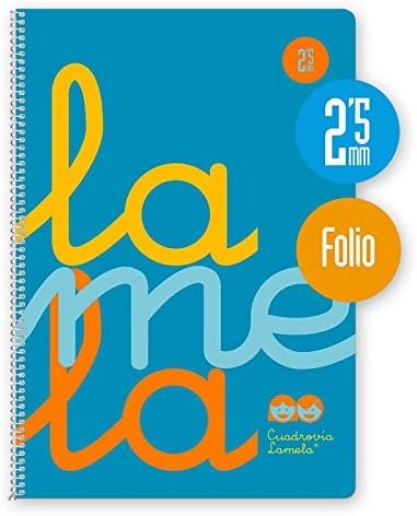 Bloc Espiral A4 Liso 80H 90g | Lamela | Cartón | Formato A4 | Pack 5 Unidades
