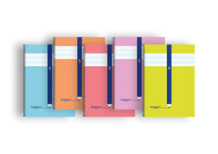 Bloc Espiral A5 Cuadro 4MM 40H 90g | Eriggan | Cartón | Formato A5 | Pack 10 Unidades