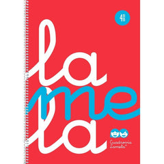 Bloc Espiral A5 Liso 90g | Lamela | Polipropileno | Formato A5 | Pack 5 Unidades