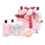 SET BAÑO BAÑERA CON PERFUME DE ROSA 4 PIEZAS | IDC INSTITUTE | 1 UNIDAD | 8436616358808