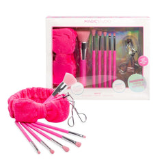 SET DE BROCHAS MAQUILLAJE RIZADOR Y DIADEMA MAGIC STUDIO | MAGIC STUDIO | 1 UNIDAD | 8436616359249