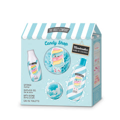 SET CANDY NUBE DE COLORES (COLONIA+GEL DUCHA+BOMBA BAÑO+ESP | THE FRUIT COMPANY | 1 UNIDAD | 8436620171158
