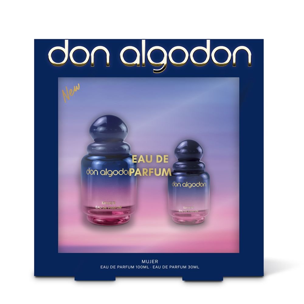 SET PERFUME MUJER 100ML + 30ML DON ALGODON | DON ALGODON | 1 UNIDAD | 8436620171233