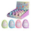 Expositor 16 Bombas de Baño Huevito 150 g MARTINELIA