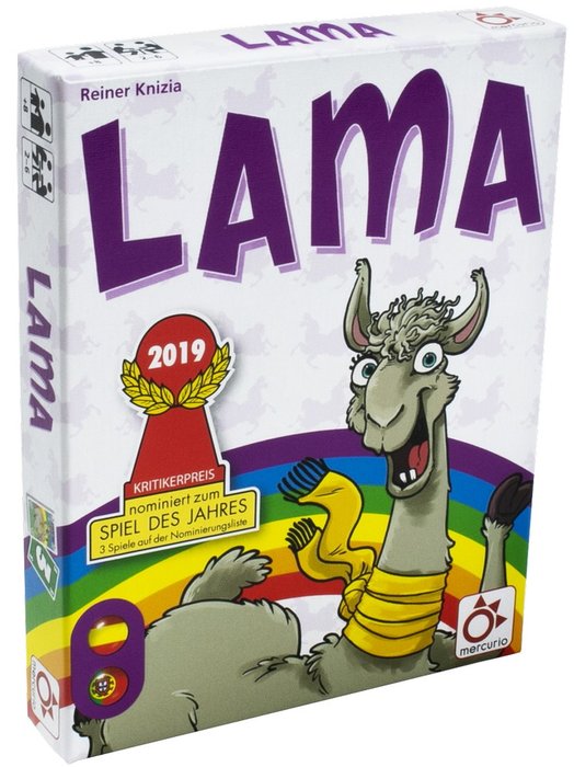 JUEGO DE CARTAS LAMA | MERCURIO | 1 UNIDAD | 8437015001937