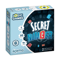 JUEGO DE LOGICA SECRET NUMBER | ATOMO | 1 UNIDAD | 8437018229963