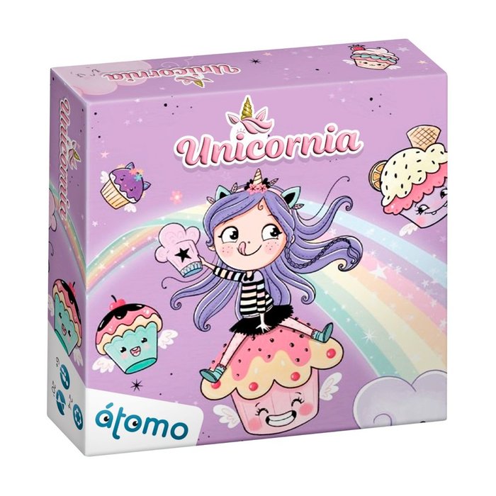 JUEGO DE CARTAS UNICORNIA | ATOMO | 1 UNIDAD | 8437018230051