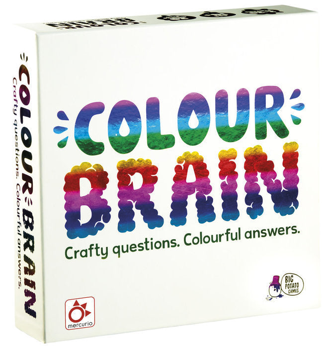 JUEGO DE PREGUNTAS COLOUR BRAIN | MERCURIO | 1 UNIDAD | 8437027027109