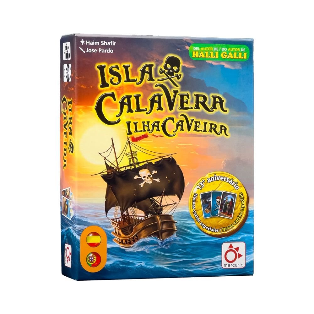 JUEGO DE CARTAS ISLA CALAVERA | MERCURIO | 1 UNIDAD | 8437027027376