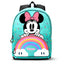 Mochila Escolar con Bolsillo Minnie Mouse Rainbow Karactermania