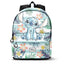 Mochila escolar con bolsillo Lilo y Stitch Ocean Karactermania