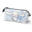 Estuche portatodo triple Cinnamoroll Candy Karactermania