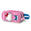 Estuche Portatodo Doble 3D Hello Kitty Heart