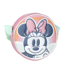 BOLSO BANDOLERA REDONDO MINNIE PASTEL | CERDA DISEÑO | 1 UNIDAD | 8445484348347