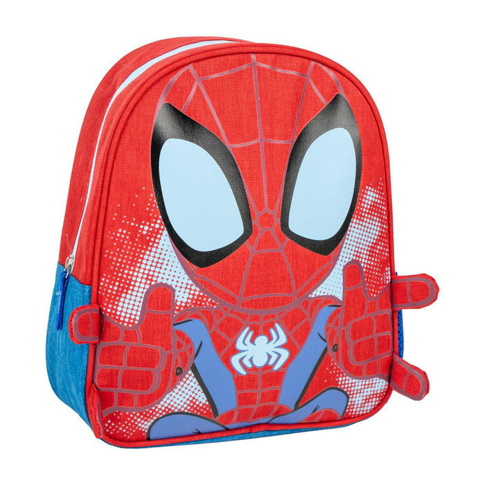 MOCHILA GUARDERIA SPIDEY CON REJILLA 30X15CM | CERDA DISEÑO