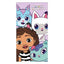 TOALLA MICROFIBRA GABBY'S DOLLHOUSE 140X70 | CERDA REGALO | 1 UNIDAD | 8445484459753