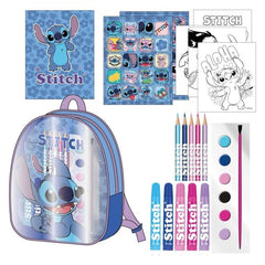 SET DE ACTIVIDADES EN MOCHILA STITCH | CERDA REGALO | 1 UNIDAD | 8445484470925