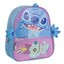 MOCHILA GUARDERIA STITCH CON REJILLA DETALLES 3D | CERDA DISEÑO