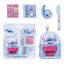 Set Papelería Mini Mochila Llavero y Accesorios Stitch CERDA Regalo