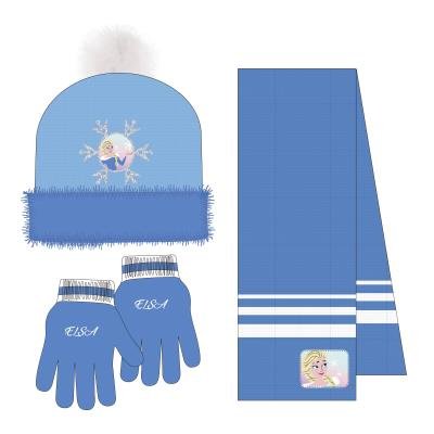 CONJUNTO 3 PIEZAS BUFANDA FROZEN | CERDA REGALO | 1 UNIDAD | 8445484529753