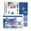 SET PAPELERIA ESCOLAR NECESER TRANSPARENTE REAL MADRID | CERDA REGALO | 1 UNIDAD | 8445484534276