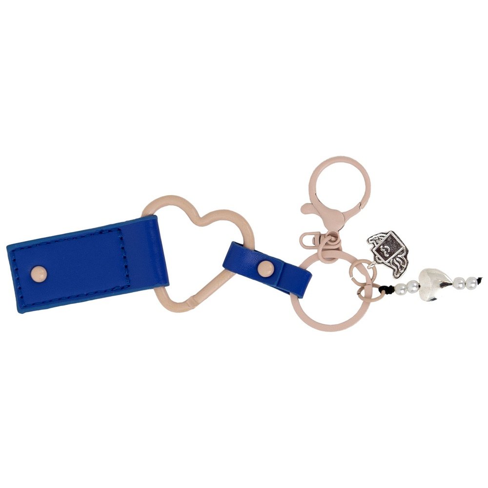 LLAVERO CON CHARMS AZUL ELECTRICO | MR WONDERFUL | 1 UNIDAD | 8445641071330