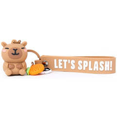 LLAVERO CON COLGANTE CAPIBARA LET´S SPLASH | MR WONDERFUL | 1 UNIDAD | 8445641071668