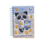 Libreta A5 240H Liso con Stickers Squishy Lazy Mapache MR Wonderful