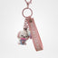 Llavero con Charms Lazy Conejito No Plan is the Plan MR Wonderful