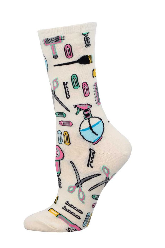 CALCETINES MUJER ALGODON SALON BELLEZA 36-41 | SOCKSMITH | 1 UNIDAD | 8482920114470