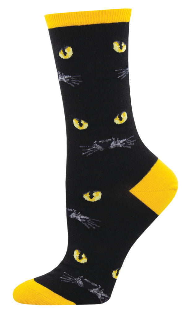 CALCETINES MUJER ALGODON OJOS DE GATO 36-41 | SOCKSMITH | 1 UNIDAD | 8482920423114