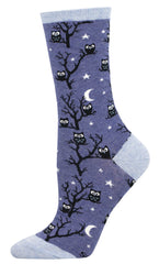 CALCETINES MUJER ALGODON BUHOS 36-41 | SOCKSMITH | 1 UNIDAD | 8482920558304