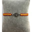 PULSERA VIRGEN ROCIO 10MM BAÑO PLATA MACRAME ESPAÑA | DE BUSSY | ENVASE 6 UDS. UNIDAD | 8488000031262