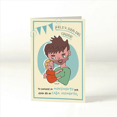 PACK 10 TARJETAS DE FELICITACION PAPA TE MERECES MONUMENTO | YOSIQUESE SL | 1 UNIDAD | 8495390718581