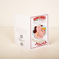 PACK 10 TARJETAS DE FELICITACION SER MADRE | YOSIQUESE SL | 1 UNIDAD | 8495390718598