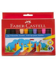 Rotulador Faber Castell Jumbo 24 Colores Surtidos | Faber Castell | Pack 1 Unidades