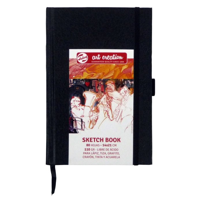Bloc Espiral Estándar Liso 110g | Talens España | Cartón | Formato Estándar | Pack 1 Unidades