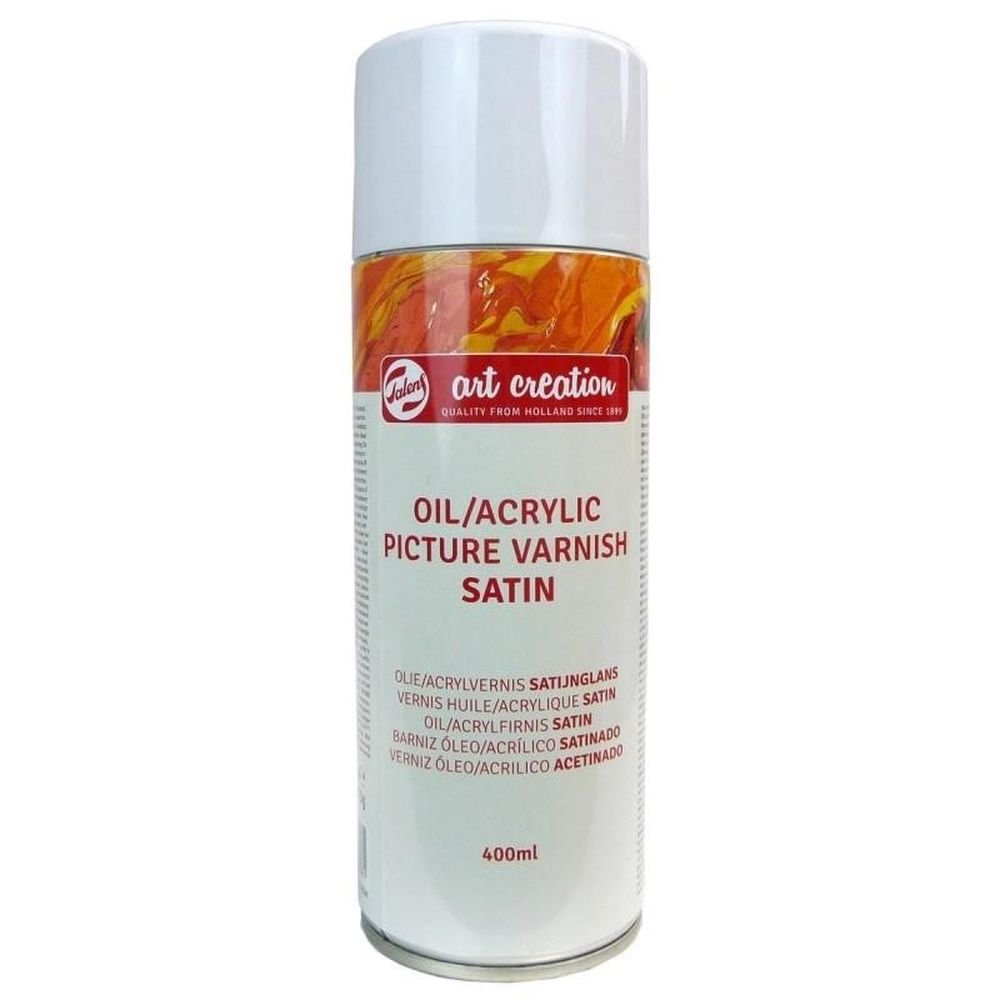 BARNIZ SPRAY TALENS ART CREATION 400 ML SATINADO | 1 UNIDADES | (TALENS ESPAÑA)